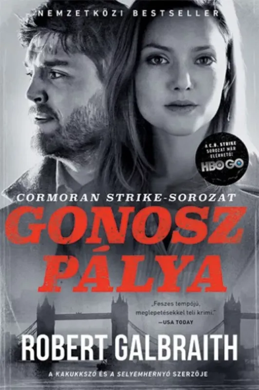 Vedd meg online Gonosz pálya (filmes borító) - Robert Galbraith (J. K. Rowling)