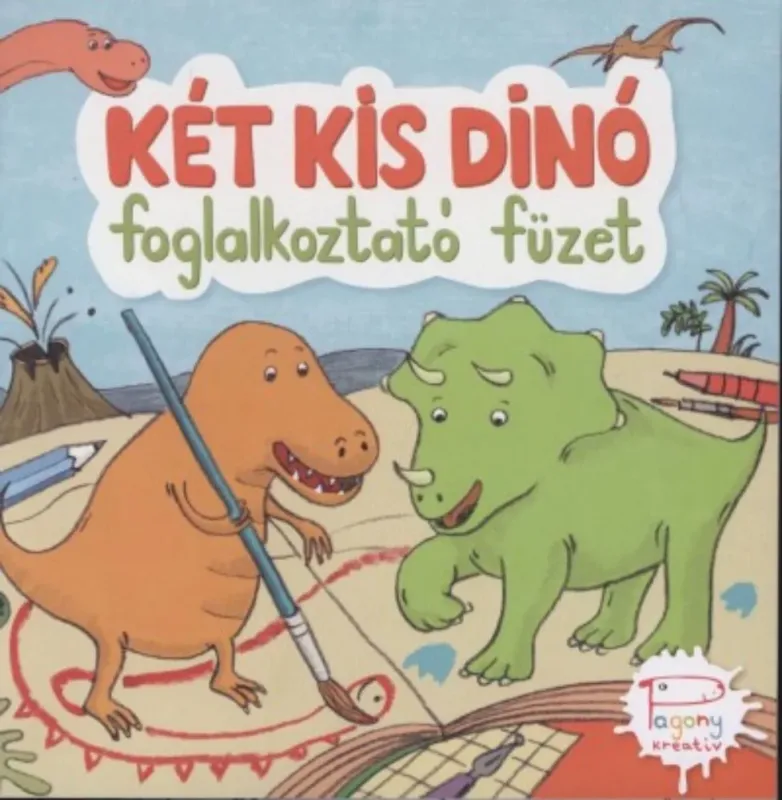 Akció Két kis dínó foglalkoztató füzet