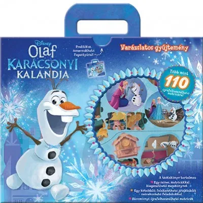 Szezonális akció Jégvarázs - Olaf karácsonyi kalandja - Az első táskakönyvem mesékkel, feladatokkal és matricákkal (Disney)
