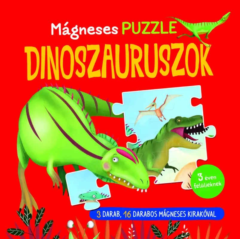 Mágneses puzzle - Dinoszauruszok Bestseller