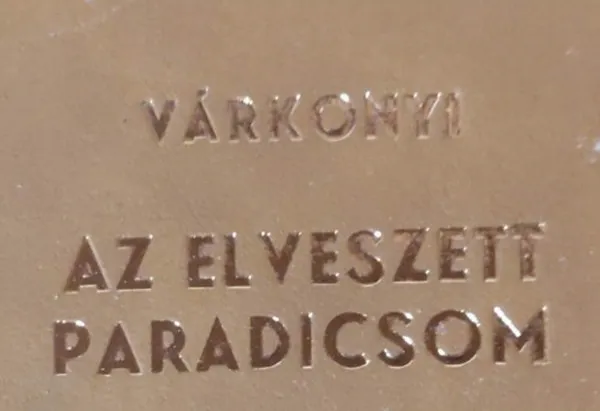 Az elveszett paradicsom IV. gépirat Alacsony ár