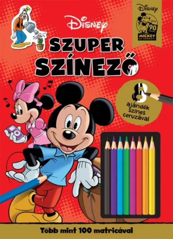 Mickey egér: Szuper színező (Disney) Kedvezmény