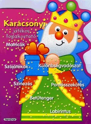 Legnépszerűbb Karácsonyi játékos foglalkoztató (lila)