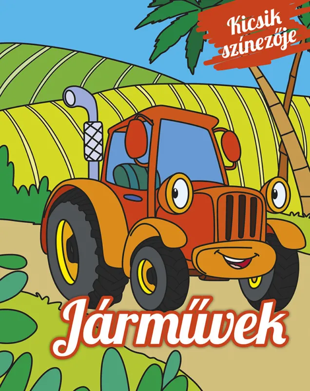 Újdonság Kicsik színezője - Járművek