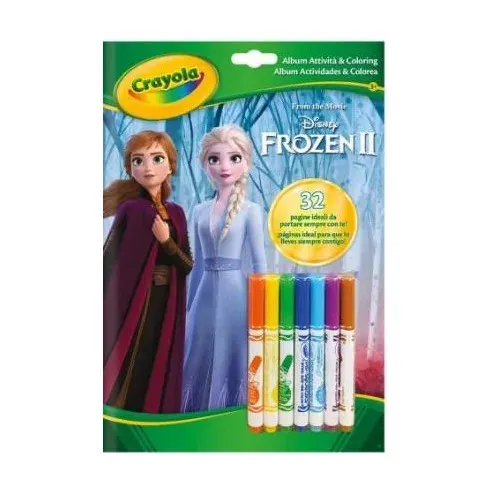 Legnépszerűbb Crayola: Jégvarázs kifestő és foglalkoztató