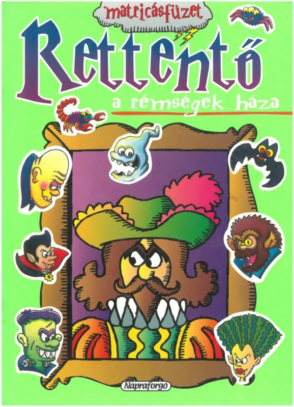 Utolsó esély Rettentő matricás füzet
