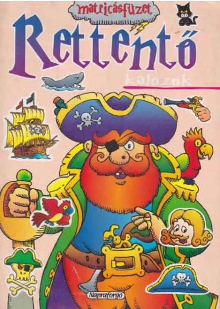 Csak ma Rettentő matricás füzet
