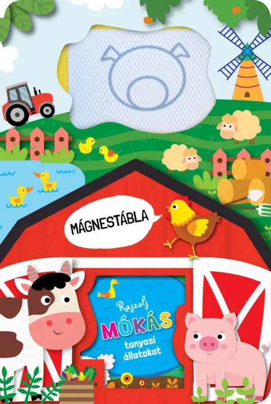 Mágnestábla - Rajzolj mókás tanyasi állatokat Vedd meg online
