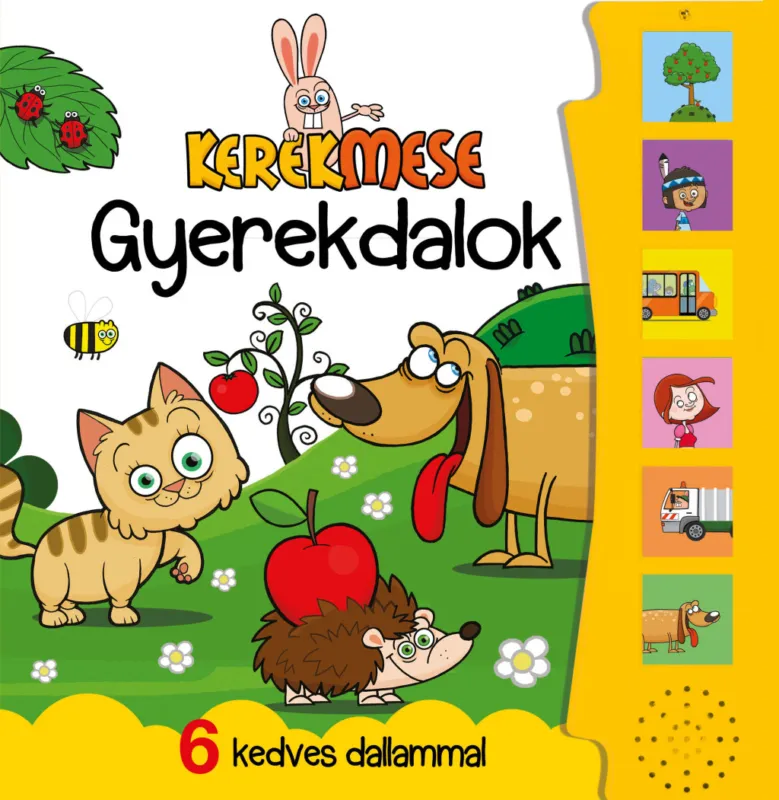 Hangos könyvecske - Kerekmese gyerekdalok Népszerű
