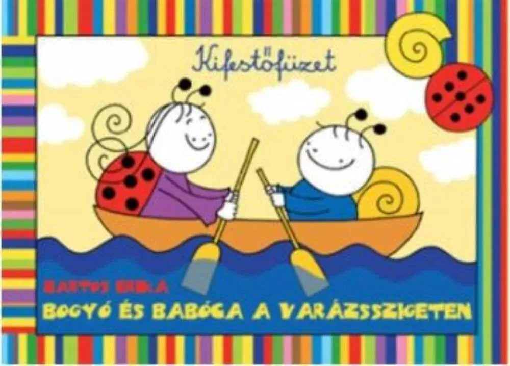 Biztonságos vásárlás Bogyó és Babóca a varázsszigeten - Kifestőfüzet