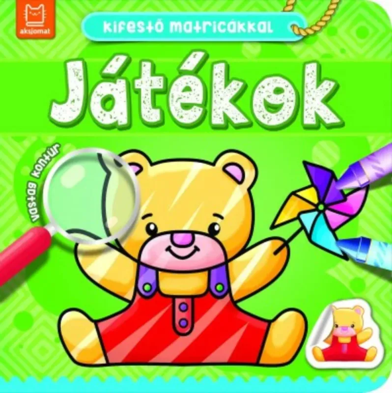Utolsó esély Kifestő matricákkal - Játékok (Kifestő)