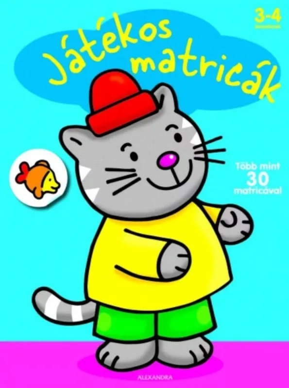 Utolsó esély Játékos matricák - Cica