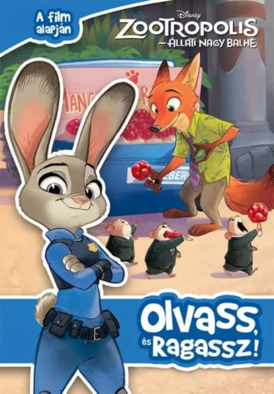 Vedd meg online Zootropolis - Állati nagy balhé: Olvass és ragassz!. - Foglalkoztató