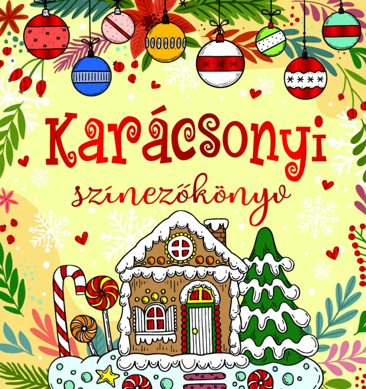Karácsonyi színezőkönyv Rendeld meg most