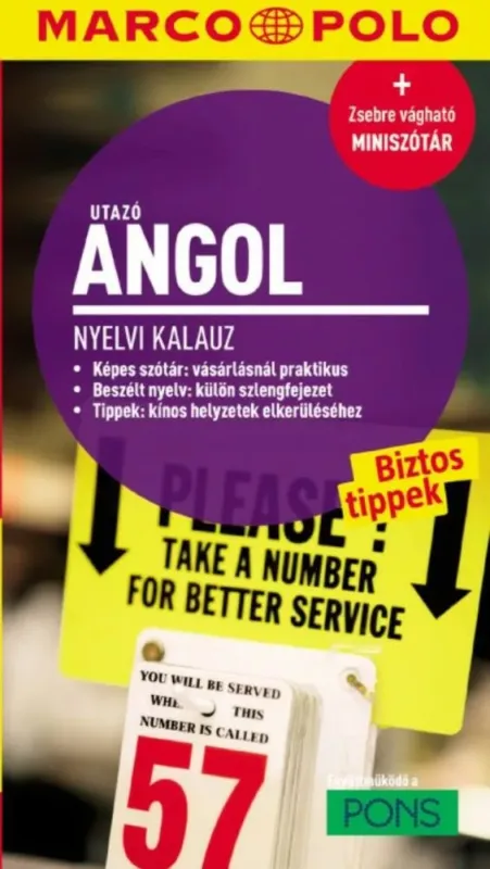 Utazó angol nyelvi kalauz - Marco Polo Gyors kiszállítás