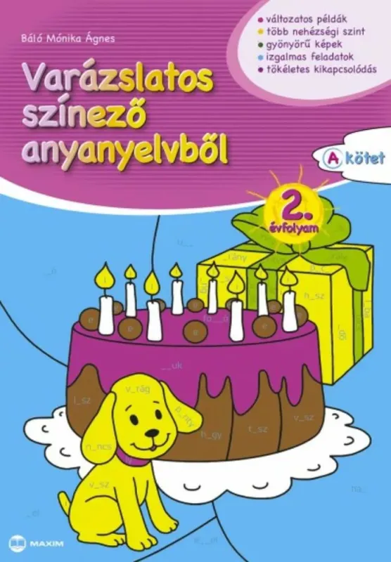 Akciós ár Varázslatos színező anyanyelvből 2. (a. kötet)