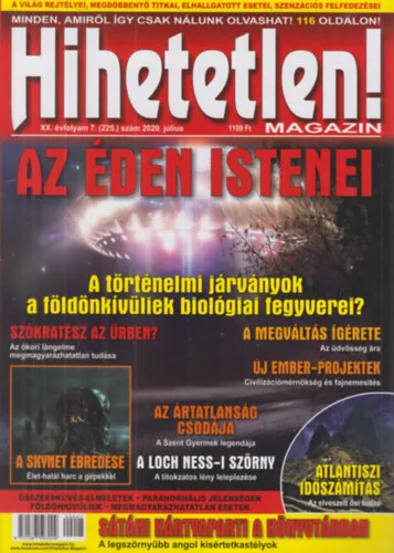 Árcsökkenés Hihetetlen! magazin - XX. évfolyam 7. (225.) szám 2020. július