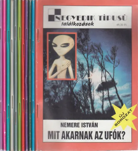 Negyedik típusú találkozások 1992/1-11. (lapszámonként) Biztonságos fizetés