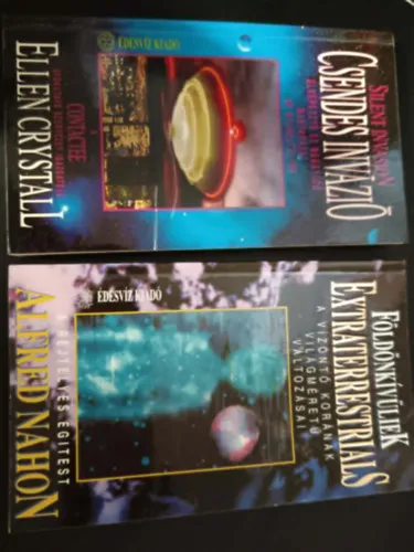 Azonnali szállítás Földönkívüliek extraterrestrials+csendes invázió 2db