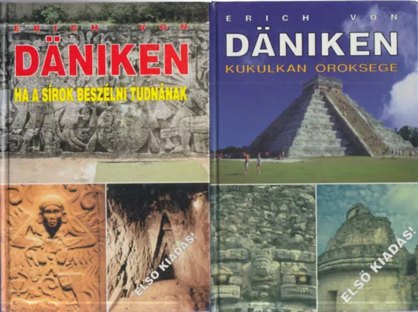 2 db. Ufologia (Ha a sírok beszélni tudnának + Kukulkan öröksége) Expressz szállítás