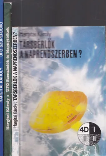 Vedd meg most 3db Hargitai Károly mű - Társbérlők a Naprendszerben? + UFO (Szenzációk és bizonyítékok) + UFO (Szuperjövő)