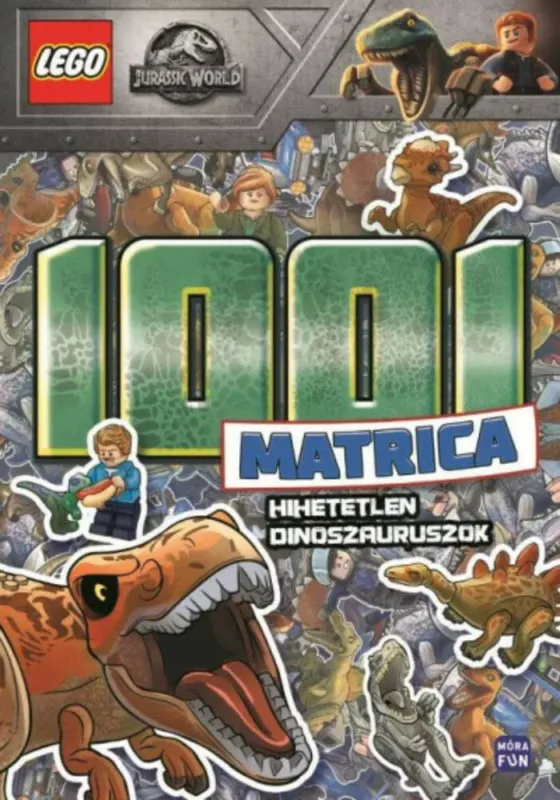 LEGO Jurassic World: 1001 matrica - Hihetetlen dinoszauruszok Csak ma