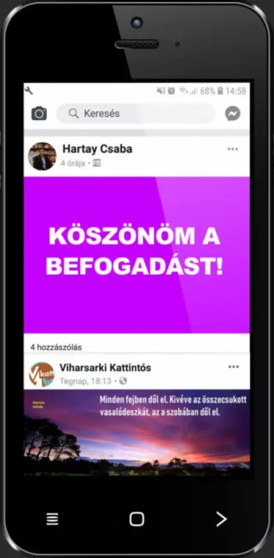 Köszönöm a befogadást - Viharsarki kattintós - Hartay Csaba Árcsökkenés