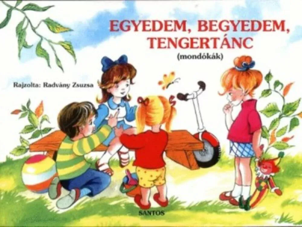 Egyedem, begyedem, tengertánc - Mondókák (Leporelló) Szuper ajánlat