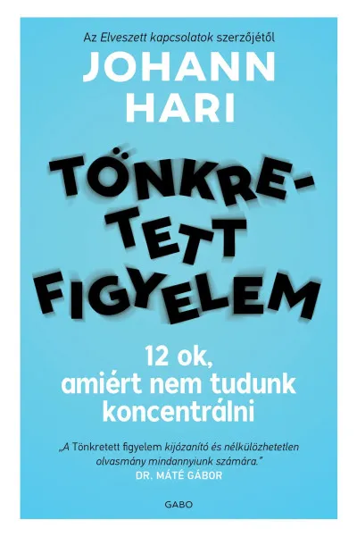Ajánlat Tönkretett figyelem - 12 ok, amiért nem tudunk koncentrálni