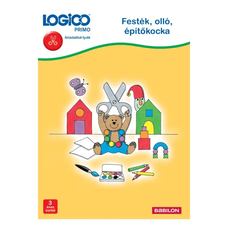 Akciós ár Festék, olló, építőkocka - LOGICO Primo