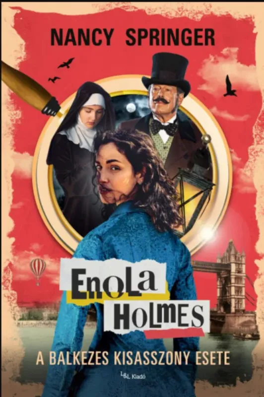 Árengedmény Enola Holmes - A balkezes kisasszony esete - Nancy Springer