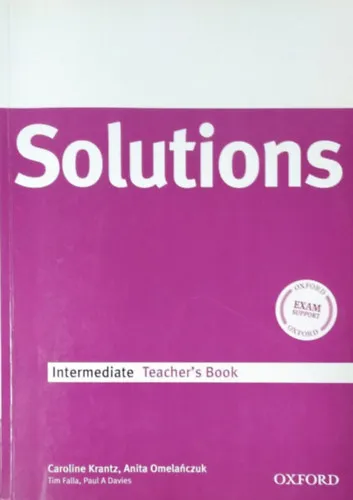 Utolsó esély Solutions - Intermediate Teacher's Book