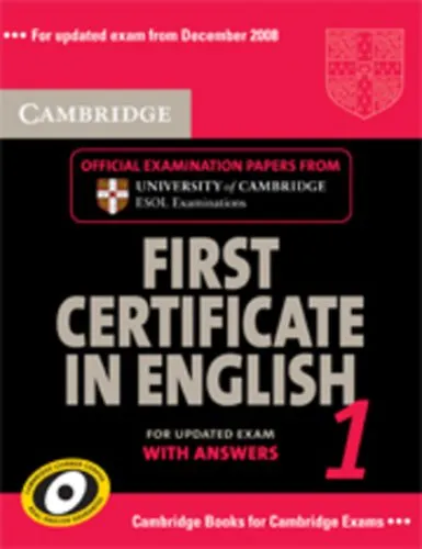Akciós ár Cambridge First Certificate In English 1. SB + Key