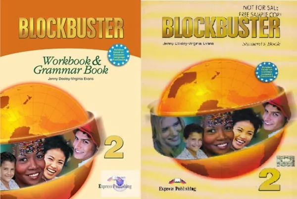 Vedd meg online Blockbuster 2 - Workbook and Grammar Book + Student's Book