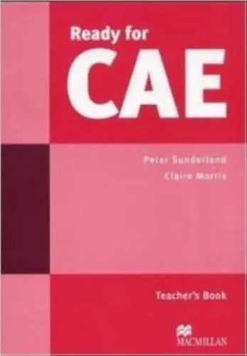 Végkiárusítás Ready for CAE: Teacher's Book