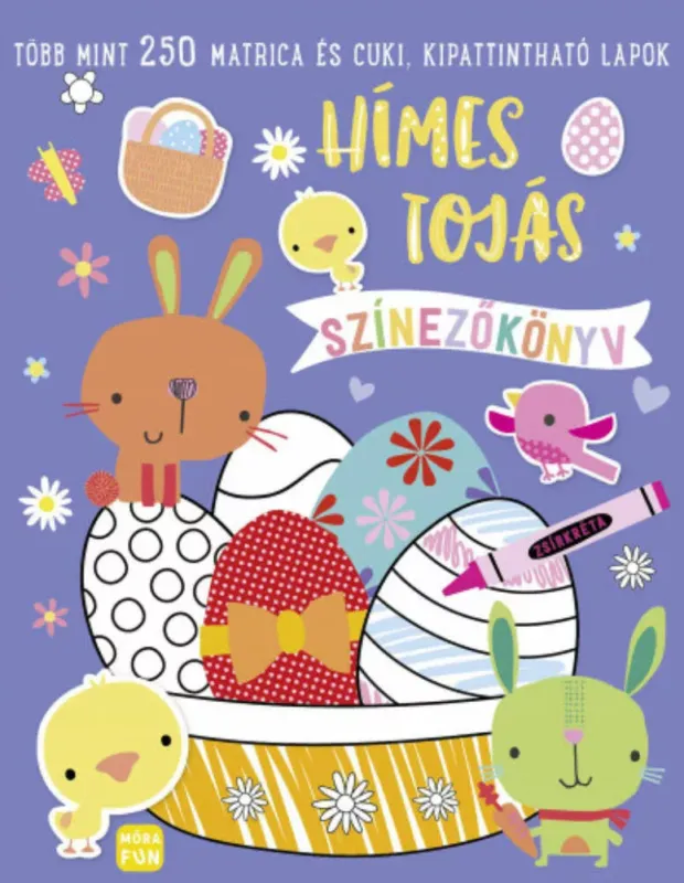 Hímes tojás - színezőkönyv Gyors szállítás