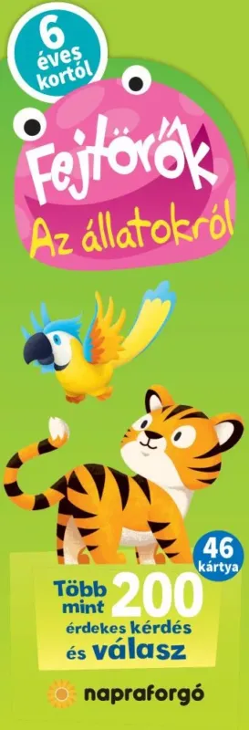 Fejtörők - Az állatokról 6 éves kortól Kihagyhatatlan ajánlat