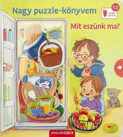 Nagy puzzle-könyvem - Mit eszünk ma? - Mila Rulff Különleges ajánlat