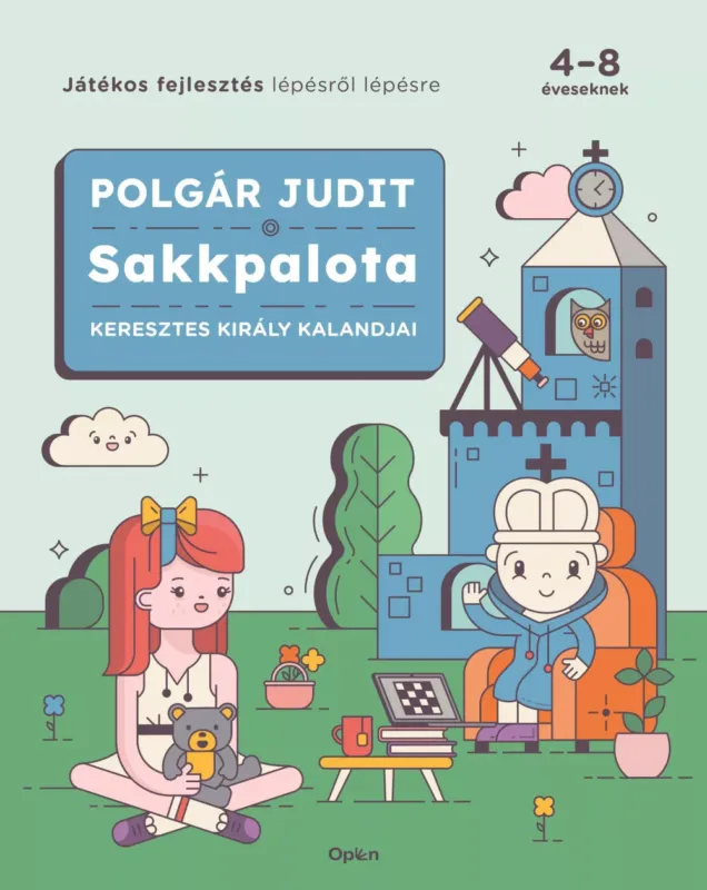 Sakkpalota 4. Keresztes Király kalandjai - Polgár Judit Azonnali szállítás
