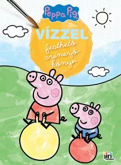 Szuper ajánlat Vízzel festhető színezőkönyv: Peppa malac