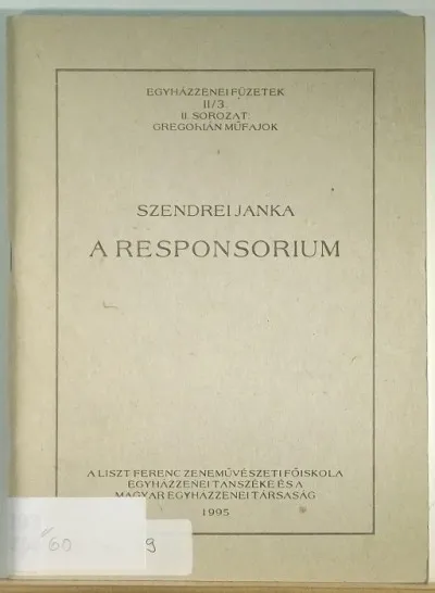 Népszerű A responsorium
