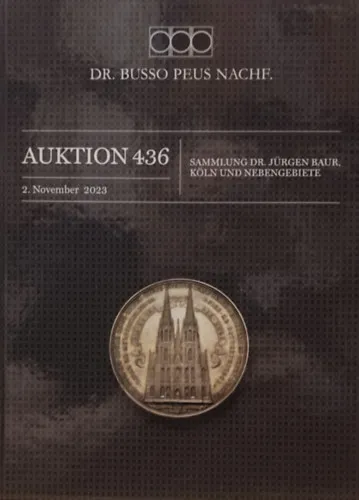 Dr. Busso Peus Nachf. - Auktion 436 - 2. November 2023 - Sammlung Dr. Jürgen Baur, Köln und Nebengebiete Vásárlói kedvenc