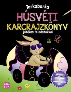 Outlet Tarkabarka húsvéti karcrajzkönyv - játékos feladatokkal