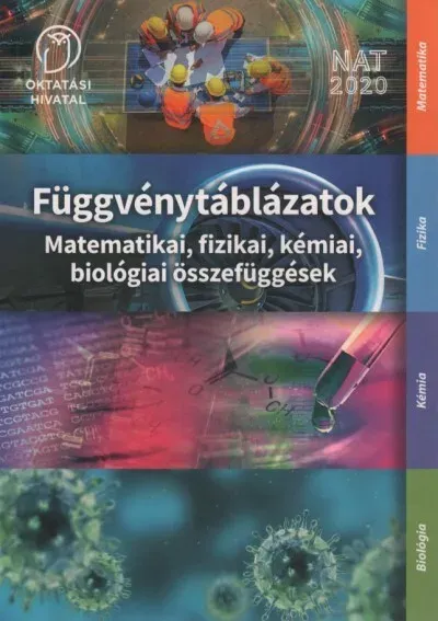 Függvénytáblázatok - Matematikai, fizikai, kémiai és biológiai összefüggések Azonnali szállítás