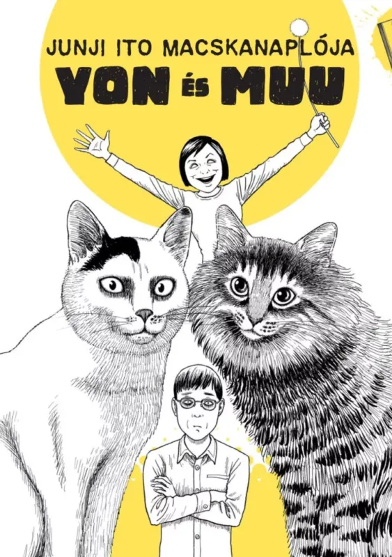 Junji Ito Macskanaplója - Yon és Muu - Junji Ito Expressz kézbesítés