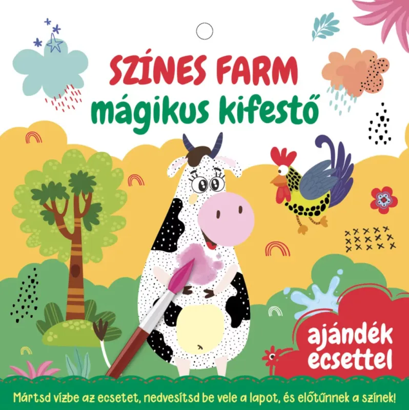 Színes farm - Mágikus kifestő Olcsóbb