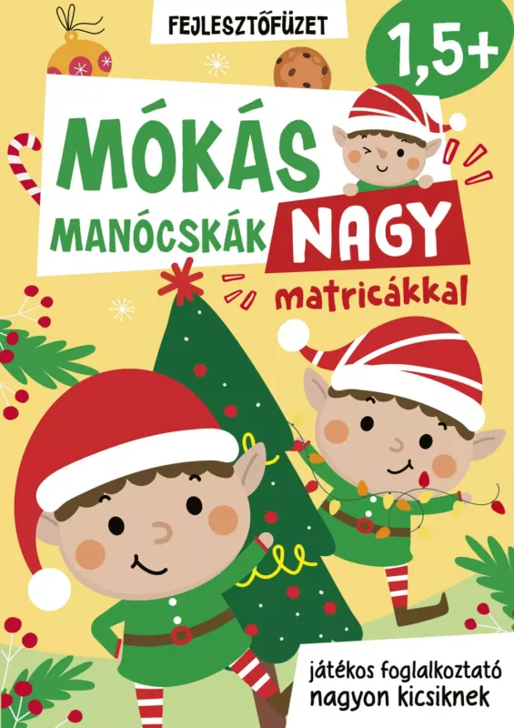 Szuper akció Mókás manócskák - Nagy matricákkal