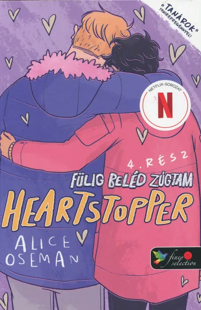 Akció Heartstopper 4. - Szívdobbanás - Fülig beléd zúgtam 4. - képregény