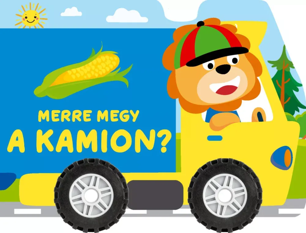 Merre megy a kamion? - Kerekes kartonkönyv - Temesvári Vivien Edit (szerk.) Árcsökkenés