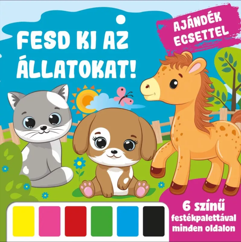 Szezonális akció Fesd ki az állatokat